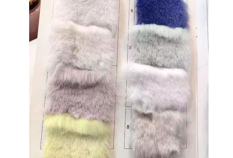 1100mg * 165cm Büyük tavşan kürkü peluş kumaş 1100mg * 165cm Büyük tavşan kürkü peluş kumaş