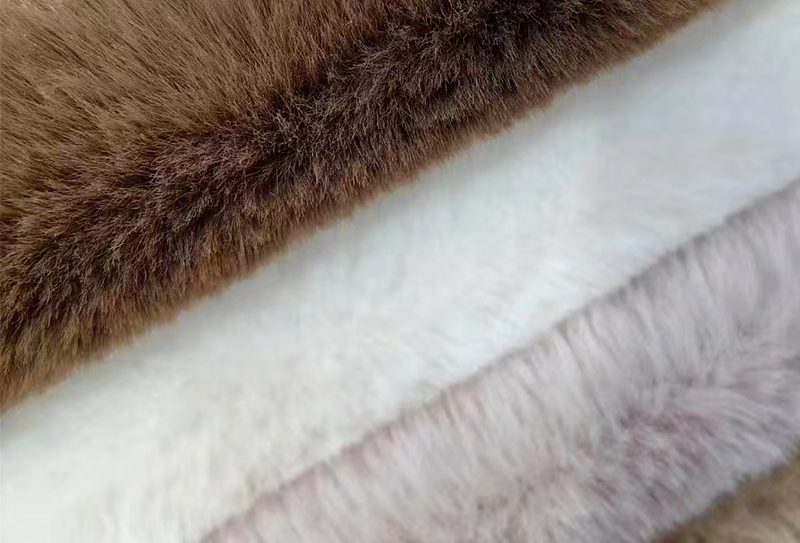 1100mg * 165cm Büyük tavşan kürkü peluş kumaş 1100mg * 165cm Büyük tavşan kürkü peluş kumaş
