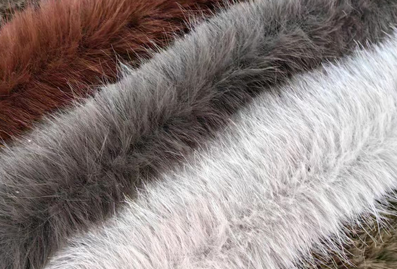 1100mg * 185cm Küçük tilki kürkü peluş kumaş