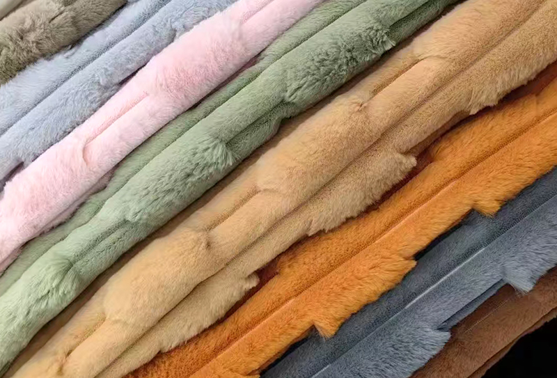 400gsm*190cm Şanslı bambu 3D peluş kumaş