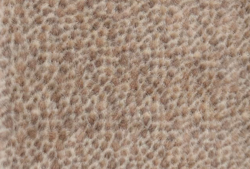 160mm genişlik Avrupa vizon baskılı leopar desenli sahte vizon kumaş 160mm genişlik Avrupa vizon baskılı leopar desenli sahte vizon kumaş