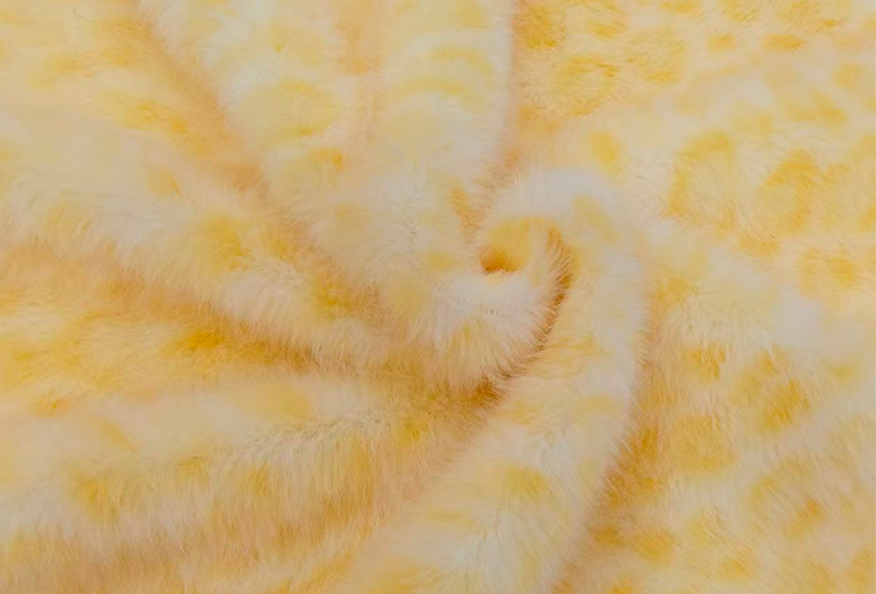 160mm genişlik Avrupa vizon baskılı leopar desenli sahte vizon kumaş 160mm genişlik Avrupa vizon baskılı leopar desenli sahte vizon kumaş